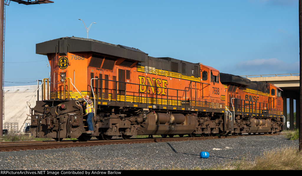 BNSF Power at KCS Corpus Christi Yard